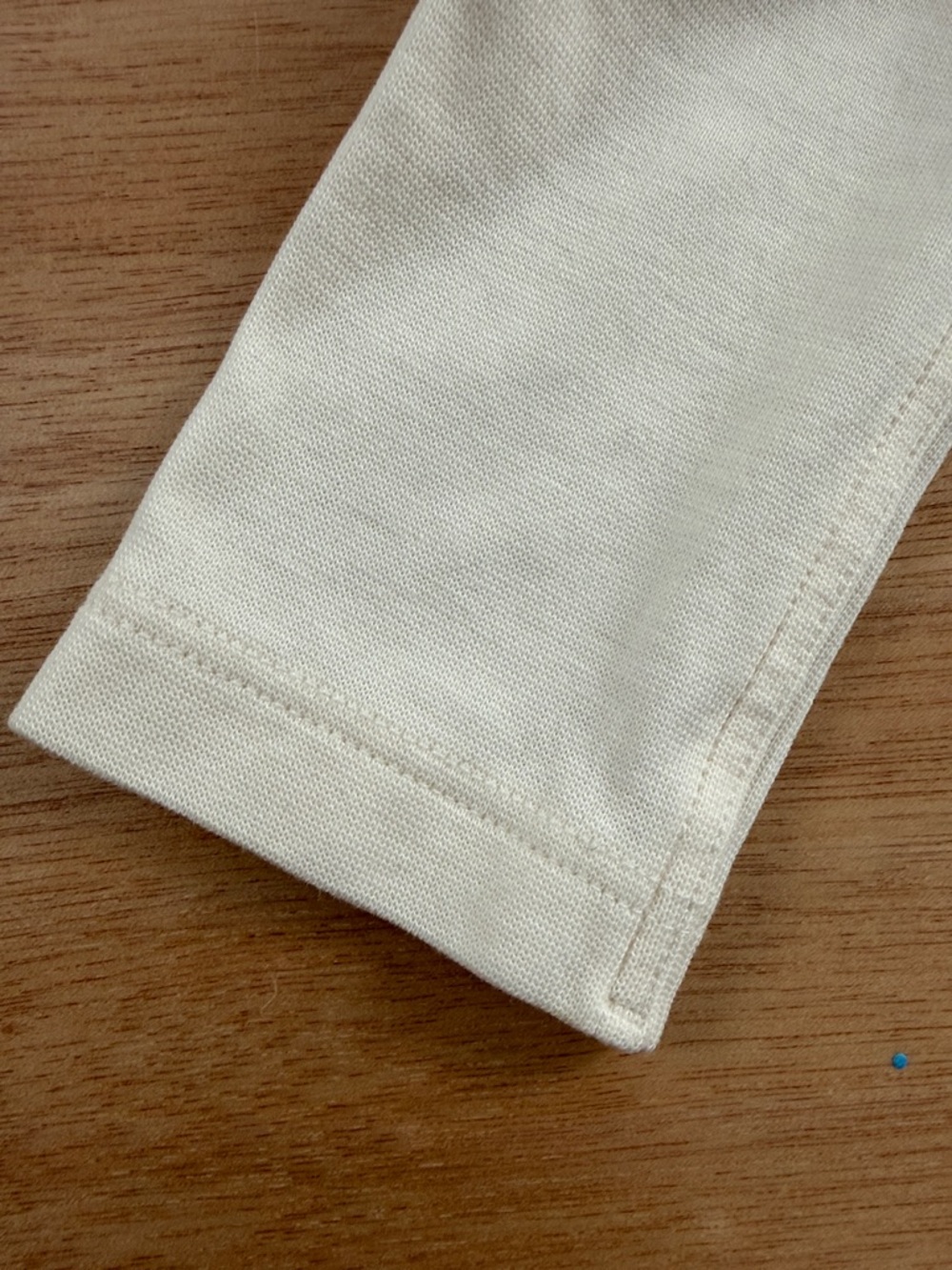 lululemon athletica Cream Ruched Center Long Sleeve Crop Top - Picture 5 of 12